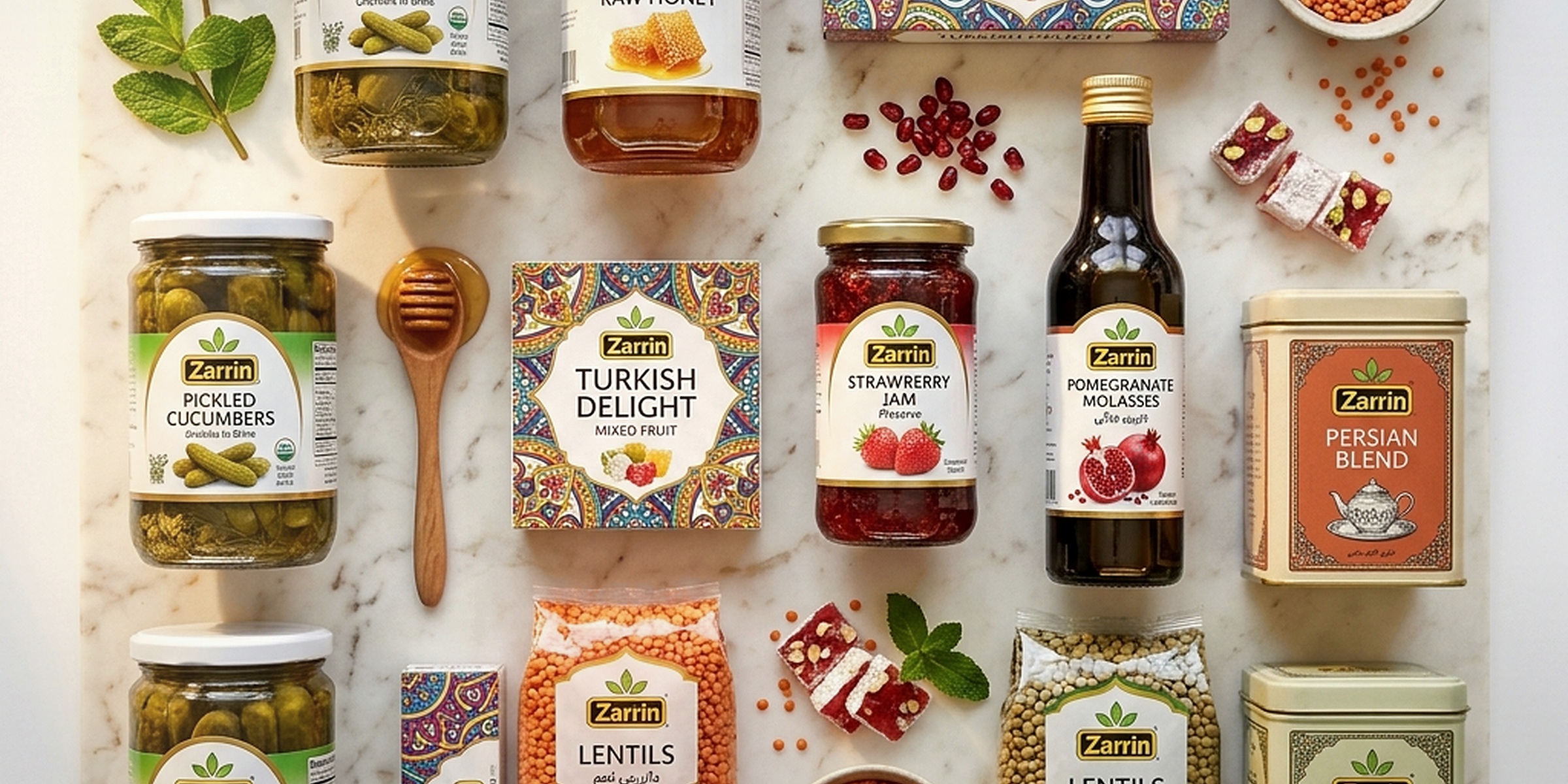 Wholesale grocery brand products for Shahriar Distribution buyers