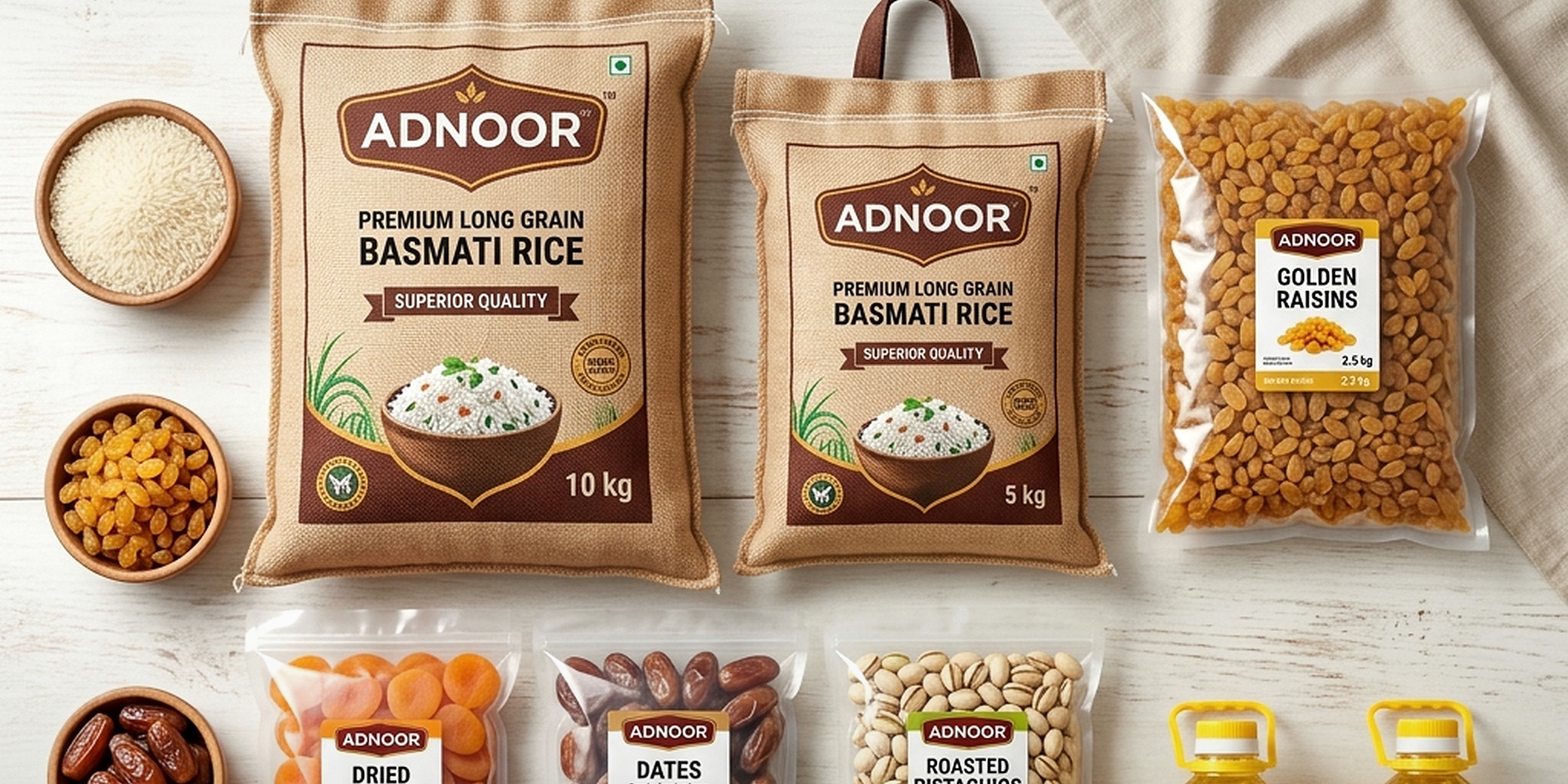 Wholesale basmati, Iranian and Pakistani rice products