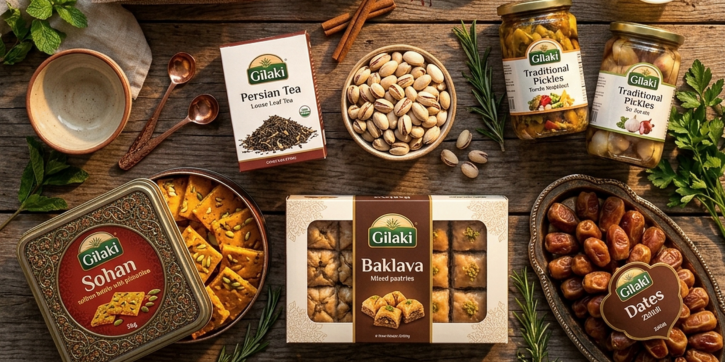 Wholesale Persian sweets, gaz, cookies and snacks