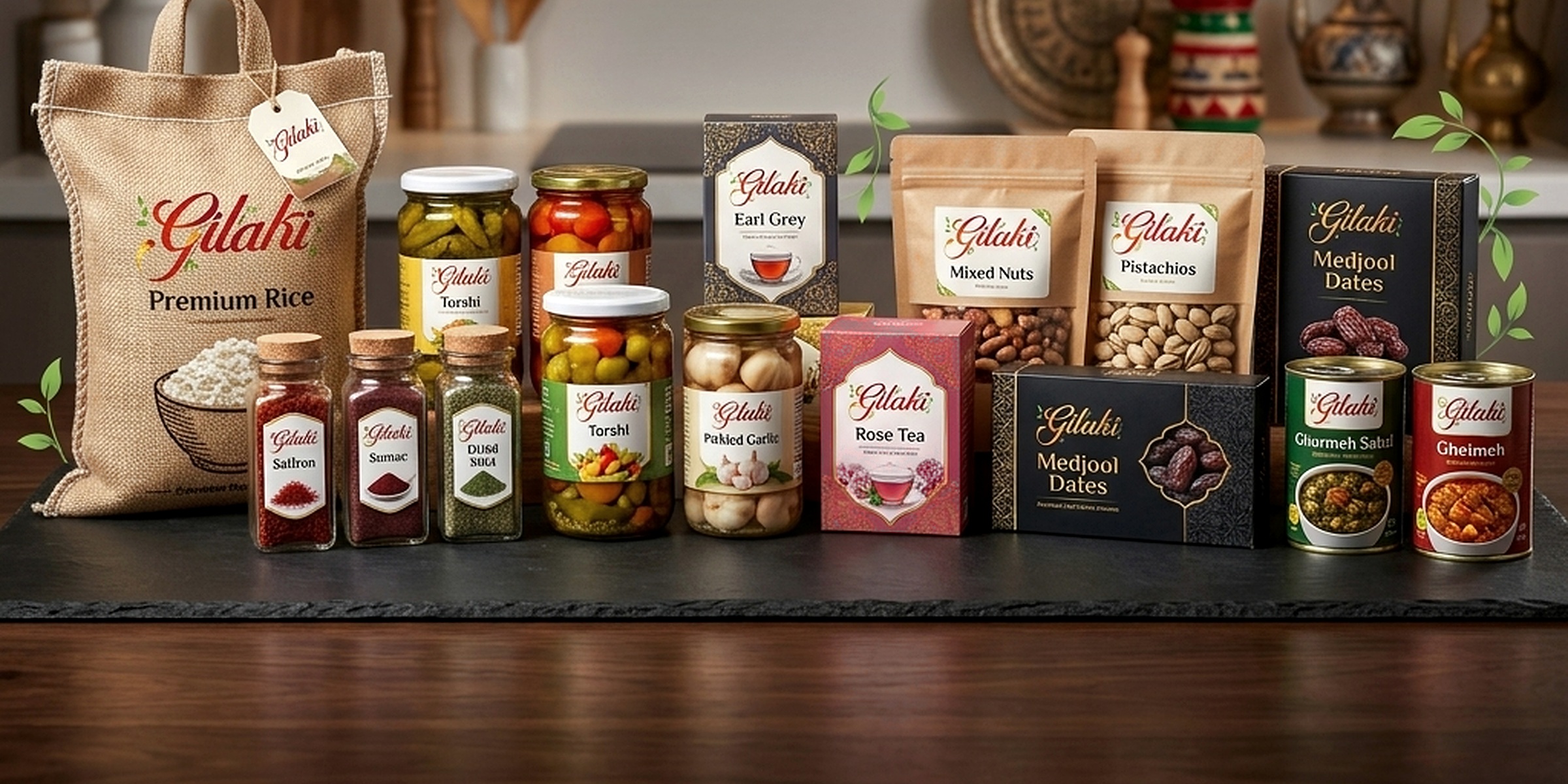 Wholesale Persian tea, halva, tahini and breakfast products